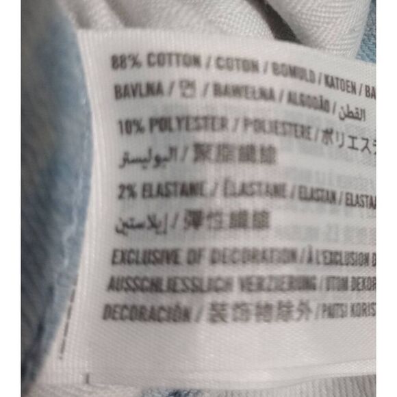 Abercrombie and Fitch Jeans Ladies 00 24 Light Wash Harper Super Skinny Distress - Picture 8 of 9